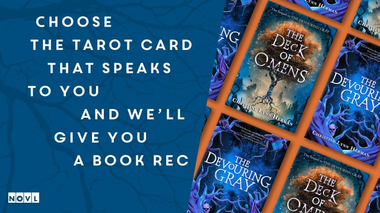 The NOVL Blog, Featured Image for Article: Choose the tarot card that speaks to you, and we'll give you a book rec